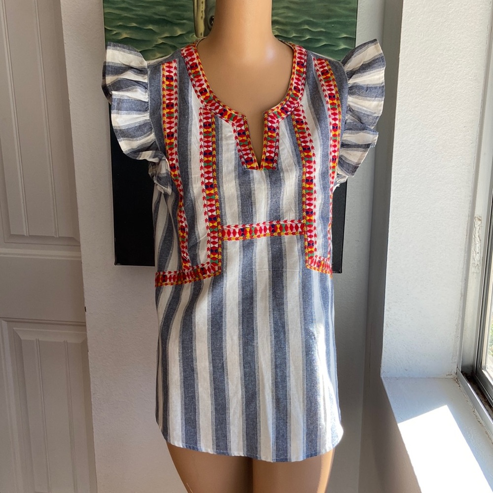 adorable embroidered top